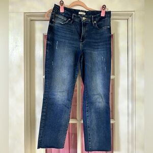 Good American Blue Straight Leg Jeans Classic Style